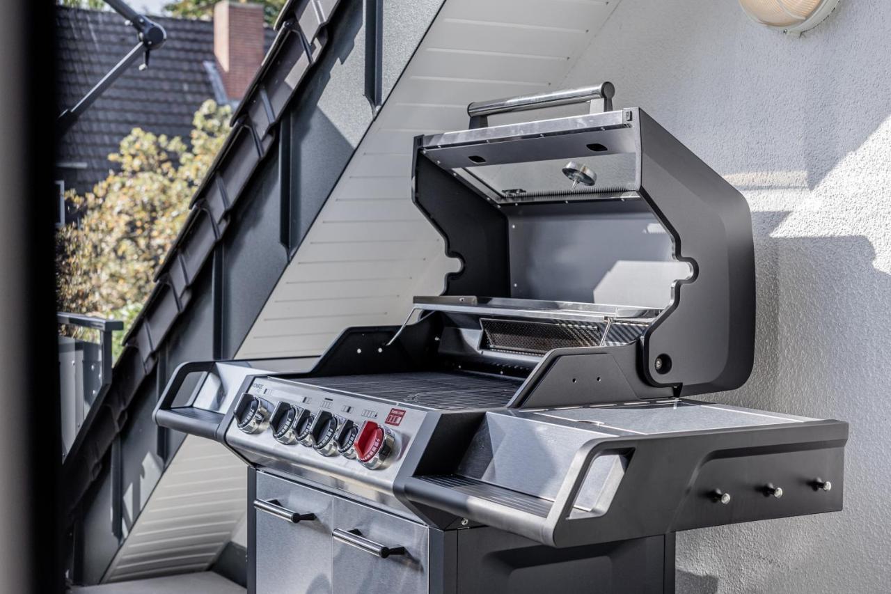 Gt-City Suite 01 I Gasgrill I Smart-Tv I Balkon Gütersloh Zewnętrze zdjęcie