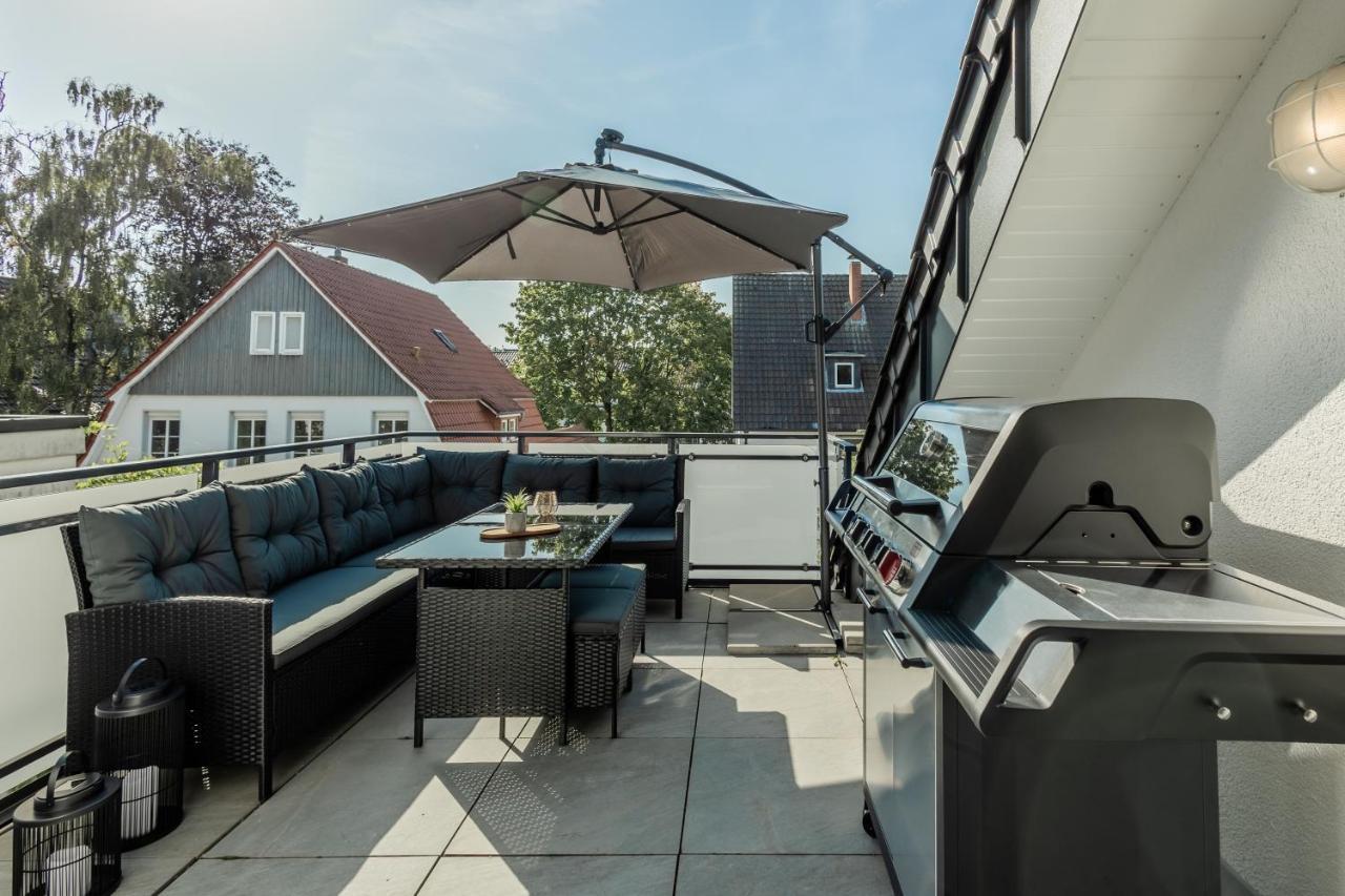 Gt-City Suite 01 I Gasgrill I Smart-Tv I Balkon Gütersloh Zewnętrze zdjęcie